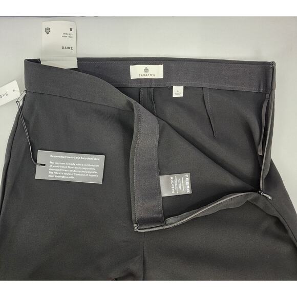 Aritzia Babaton Serra High Rise Slim Pant Black  8 - Picture 5 of 9
